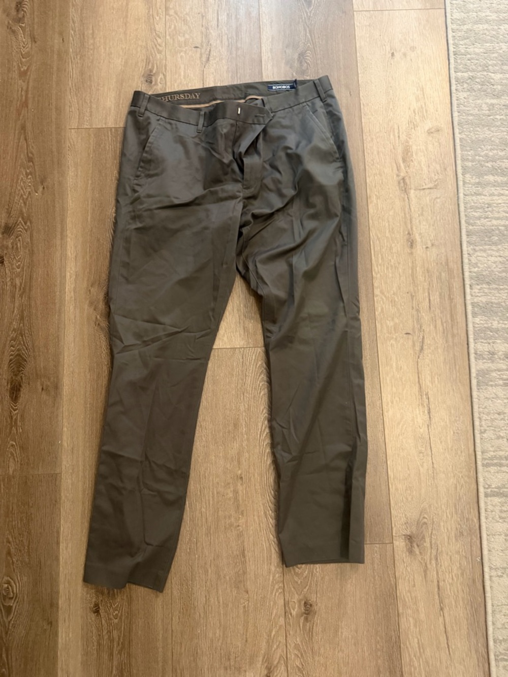 Bonobos Olive Green Dress Pants